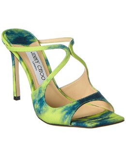 JIMMY CHOO: Зелёные сандалии  Anise 95
