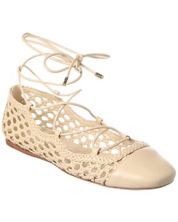 Alexandre Birman: Белые балетки 