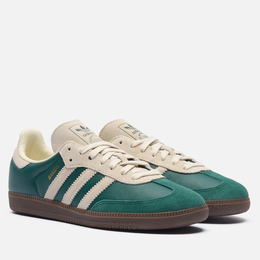 adidas: Зелёные кроссовки  Originals