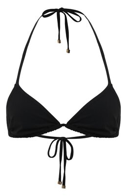 Dolce & Gabbana: Чёрный топ 