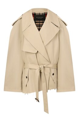 Balenciaga: Хлопковый плащ 