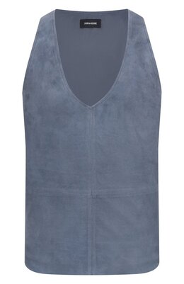 Zadig and Voltaire: Замшевый топ 