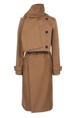 Burberry: Хлопковый плащ 