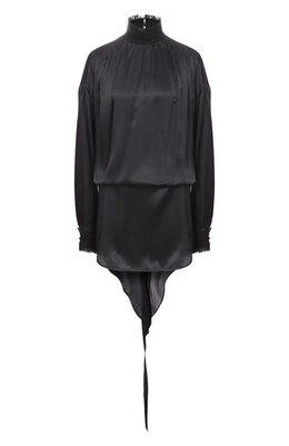 Ann Demeulemeester: Атласное платье 