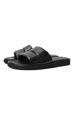 Kiton: Чёрные шлёпанцы 