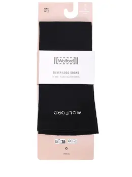 WOLFORD: Чёрные носки 