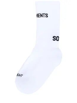 VETEMENTS: Белые носки 