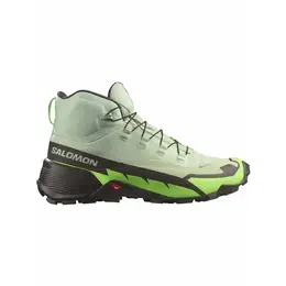 Salomon: Зелёные кроссовки 