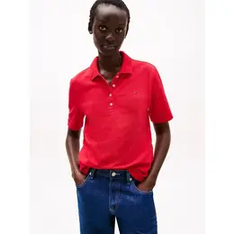 TOMMY HILFIGER: Красное поло 