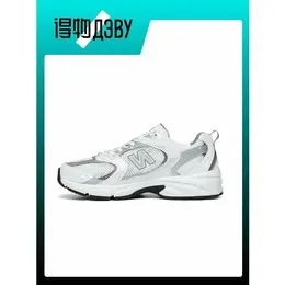 New Balance: Белые кроссовки  530