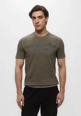 Aeronautica Militare: Футболка цвета хаки 