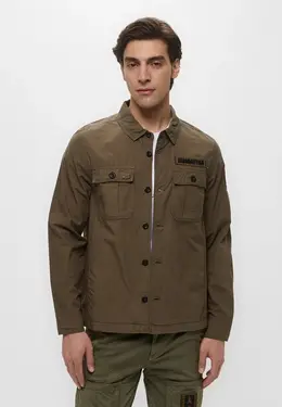 Aeronautica Militare: Рубашка цвета хаки 