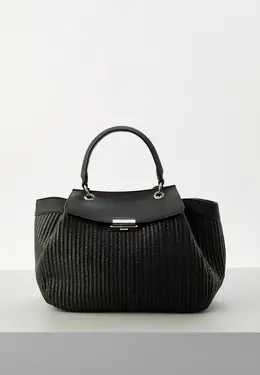 Armani Exchange: Чёрная сумка 
