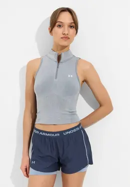Under Armour: Голубой топ 