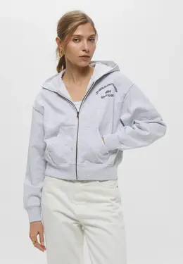 Sporty & Rich: Серая толстовка 