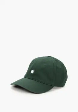 Carhartt WIP: Зелёная кепка 