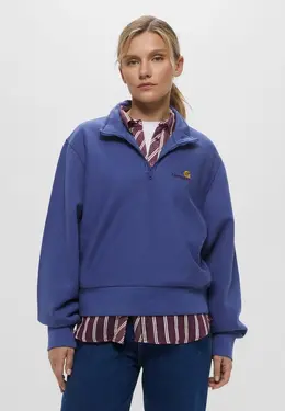 Carhartt WIP: Голубая толстовка 