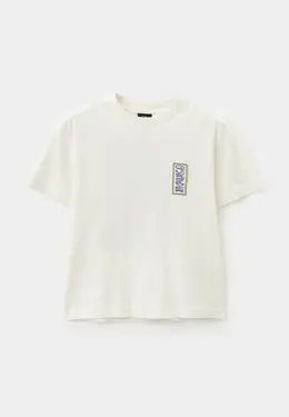 Quiksilver: Белая футболка 