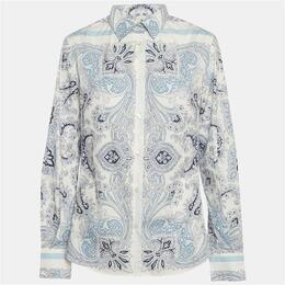 Etro: Белая рубашка 