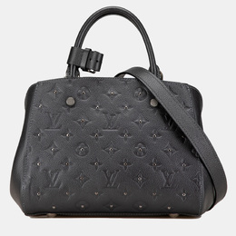 Louis Vuitton: Серая сумка  Montaigne