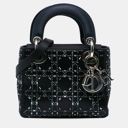 Dior: Чёрная сумка 