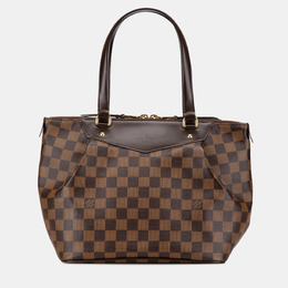 Louis Vuitton: Коричневая сумка 