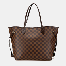 Louis Vuitton: Коричневая сумка  Neverfull MM