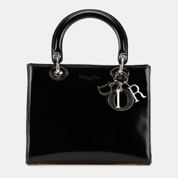 Dior: Чёрная сумка 