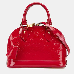 Louis Vuitton: Красная сумка  Alma BB