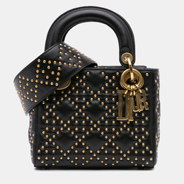 Dior: Чёрная сумка 