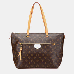 Louis Vuitton: Коричневая сумка-шоппер 