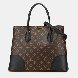 Louis Vuitton: Коричневая сумка-шоппер 