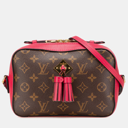 Louis Vuitton: Коричневая сумка 