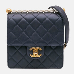 Chanel: Синяя сумка 