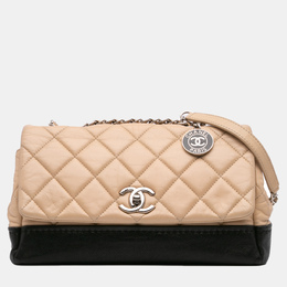 Chanel: Бежевая сумка 