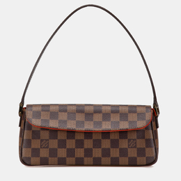 Louis Vuitton: Коричневая сумка  Recoleta
