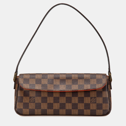 Louis Vuitton: Коричневая сумка  Recoleta