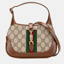 Gucci: Коричневая сумка через плечо  GG Supreme