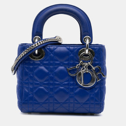 Dior: Голубая сумка 