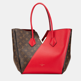 Louis Vuitton: Коричневая сумка-шоппер 