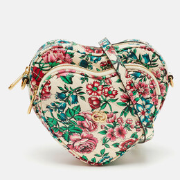 Gucci: Многоцветная сумка  Interlocking G