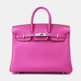 Hermes: Розовая сумка  Birkin 25