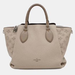 Louis Vuitton: Бежевая сумка-шоппер 