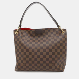 Louis Vuitton: Коричневая сумка 
