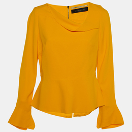 Roland Mouret: Жёлтый топ 