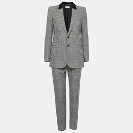 Saint Laurent Paris: Чёрный костюм 