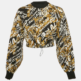 Versace Jeans Couture: Чёрный свитшот 