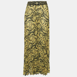 Versace: Жёлтые брюки  Baroque