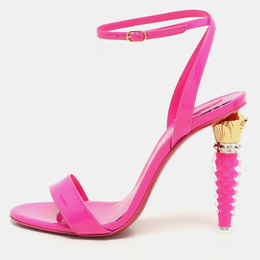 Christian Louboutin: Розовые сандалии 