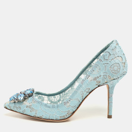 Dolce & Gabbana: Светлые туфли  Light Blue